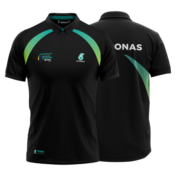 PETRONAS LTDL25 Polo Jersey - Black