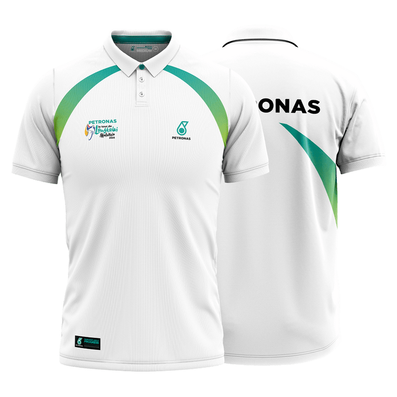 PETRONAS LTDL25 Polo Jersey - White