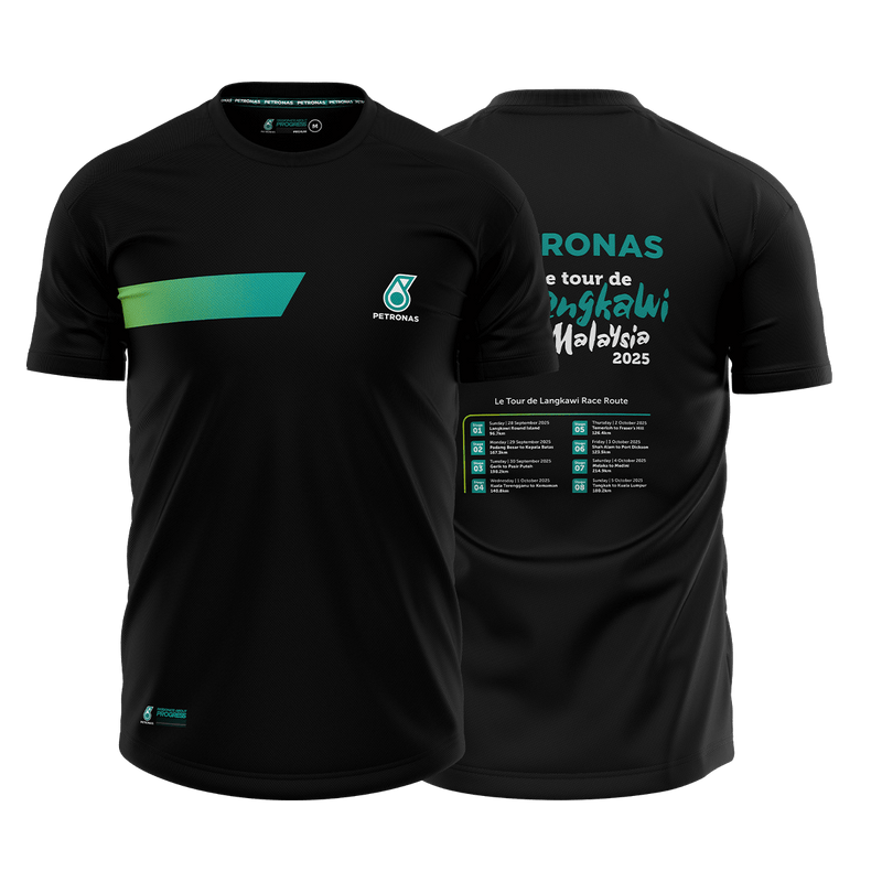 PETRONAS LTDL25 Route Tee - Black