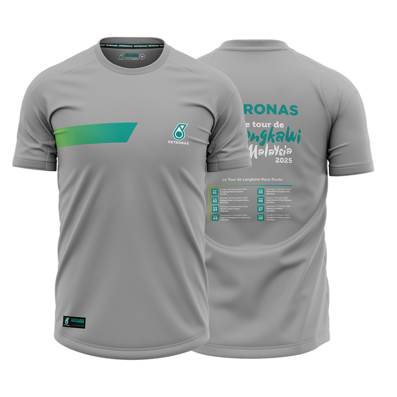 PETRONAS LTDL25 Route Tee - Grey