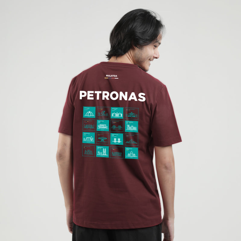 PETRONAS Malaysia Tanah Airku Tee - Maroon