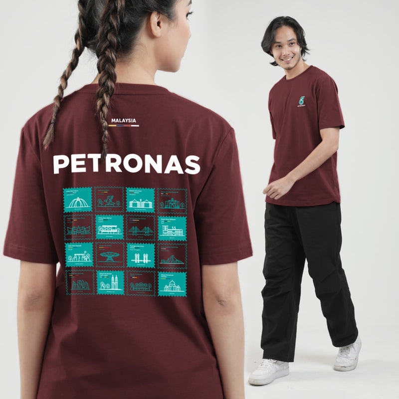 PETRONAS Malaysia Tanah Airku Tee - Maroon