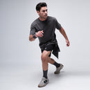 PRYSM Men's Oversized Cotton T-Shirt - Ash