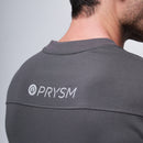 PRYSM Men's Oversized Cotton T-Shirt - Ash