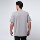 PRYSM Men's Oversized Cotton T-shirt - Light Grey