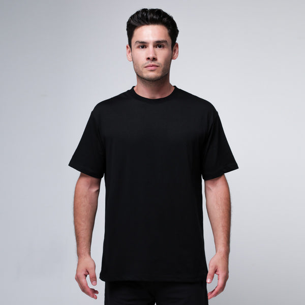 PRYSM Men's Oversized Cotton T-shirt - Stealth