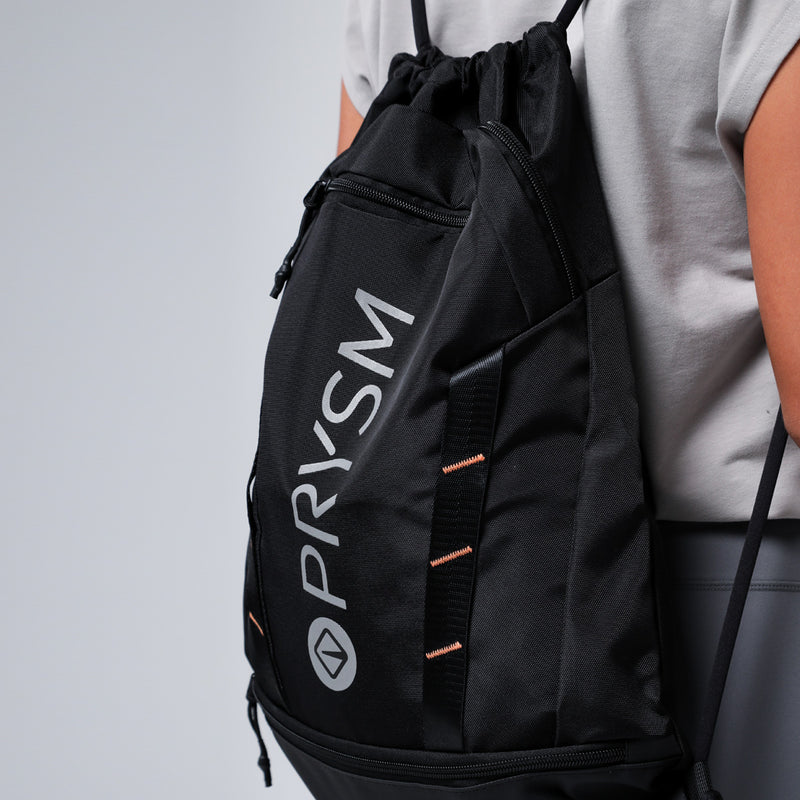 PRYSM Drawstring Bag - Black