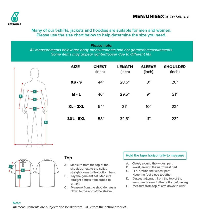 PETRONAS Engineer Tee Preventer - Black