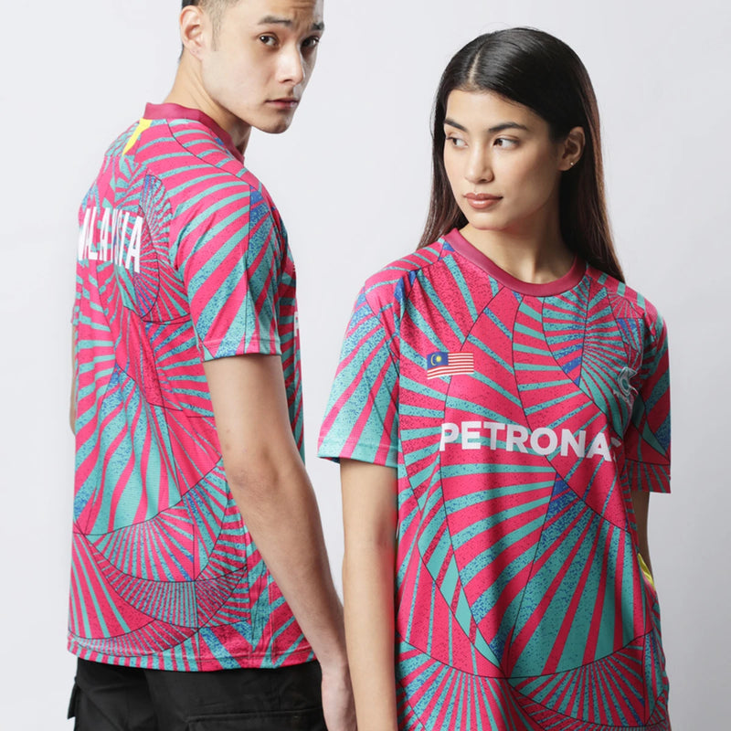 PETRONAS Epic '23 Badminton Jersey Pink/Green