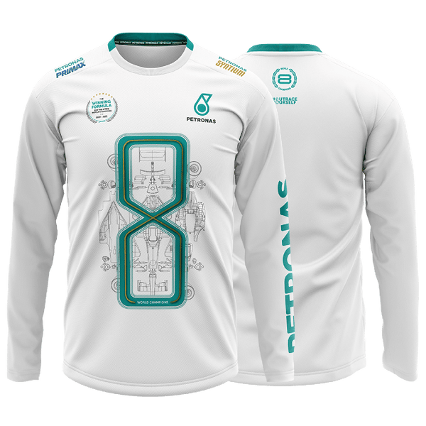 8th World Constructors’ Championship Infin8 Jersey Long Sleeve White