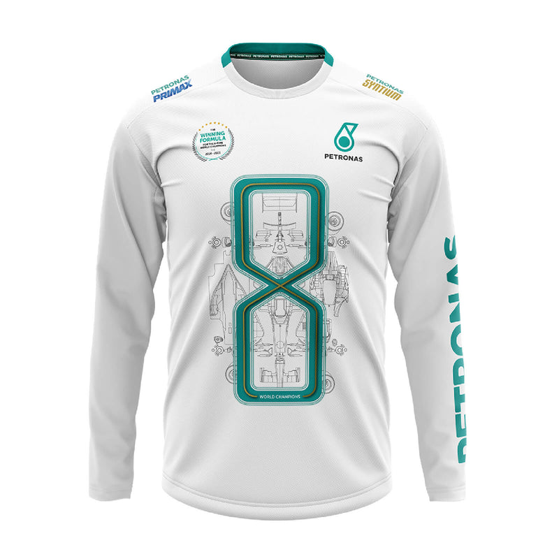 8th World Constructors’ Championship Infin8 Jersey Long Sleeve White