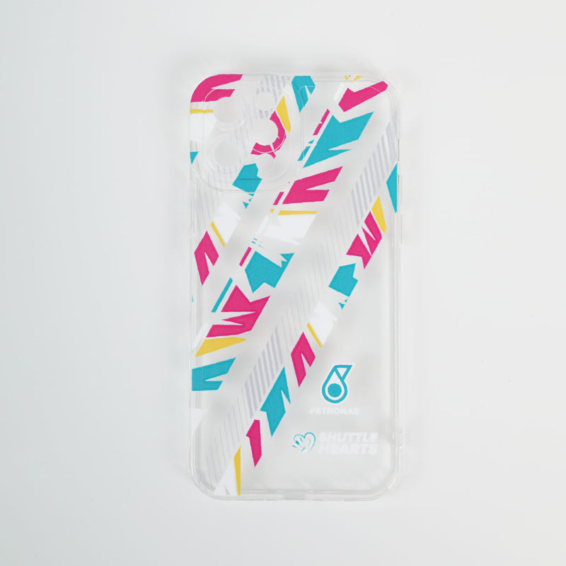 PETRONAS Shuttleheart '23 Iphone Casing Pink/White