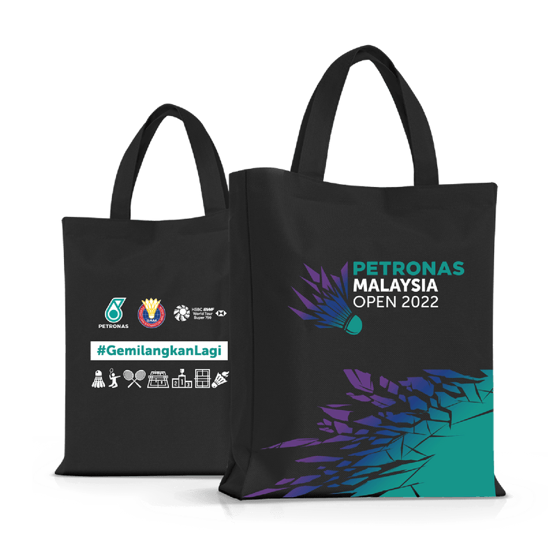 PETRONAS Malaysia Open Tote Bag Black