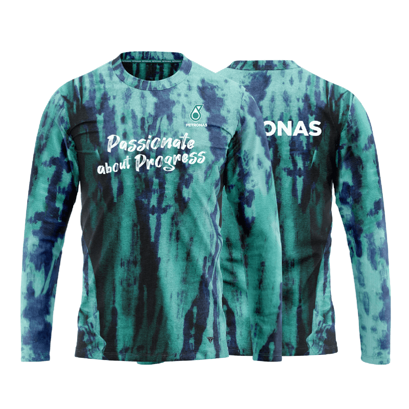 PETRONAS Tie Dye T-Shirt - Long Sleeve