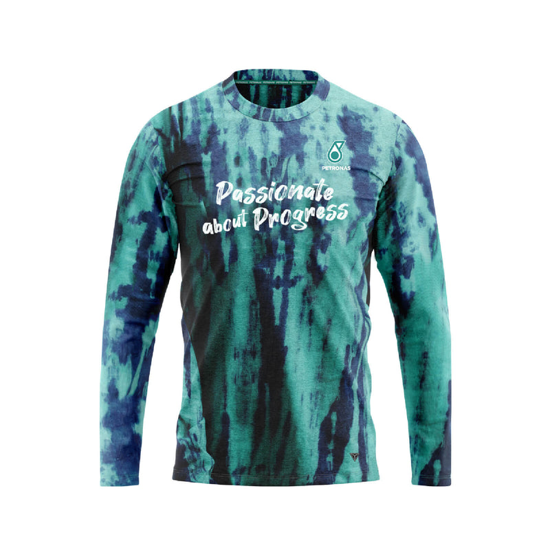 PETRONAS Tie Dye T-Shirt - Long Sleeve