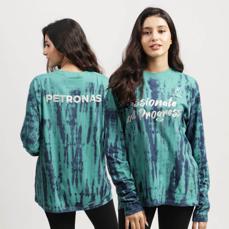 PETRONAS Tie Dye T-Shirt - Long Sleeve