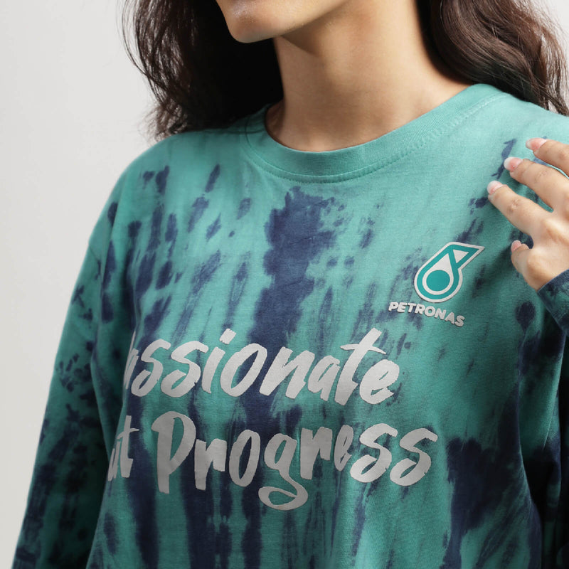 PETRONAS Tie Dye T-Shirt - Long Sleeve